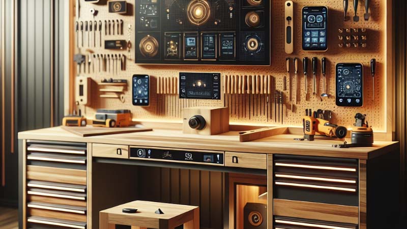 The Evolution of Smart Woodworking Workbenches: Integrating IoT for Enhanced Efficiency