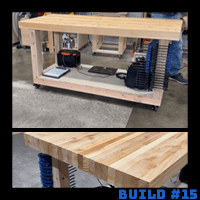 15 | Heavy Duty Workbench Build from 2x4s | Polidact Woodworking 