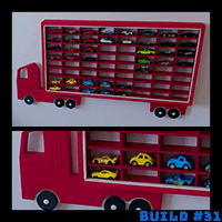 Car Transporter Hot Wheels Wall Storage | ASMR | #31