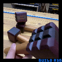 Building First Batch Of Meat Tenderizing Mallets!