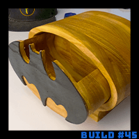 Batman Bandsaw Box - Relaxing DIY Woodworking in the Garage