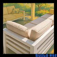DIY Patio Couch Build | Modern Outdoor Sofa & Slatted Frame | #52