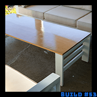 Patio/Coffee/Table Build | Modern Outdoor Furniture | #53