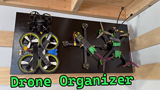 18 | Sunday One Day Build: Quick and Easy Wall Mount Drone Organizer ASMR